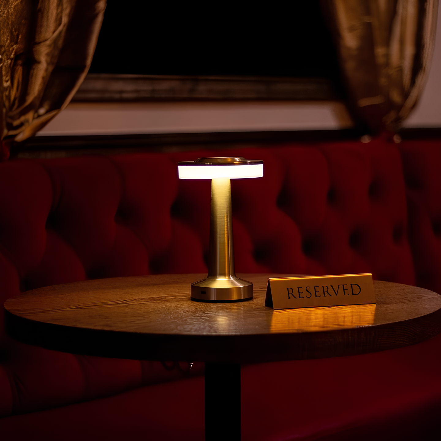 PrivilegeGlow™ Draadloze Retro Tafellamp | Dimbaar & Sfeervol